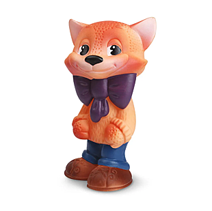 Резиновая игрушка. Кот Лео                                                        Материал  ПВХ  Высота игрушки, см 16