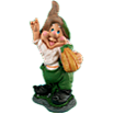 Фигура Гном с тыквой, 19х38 см