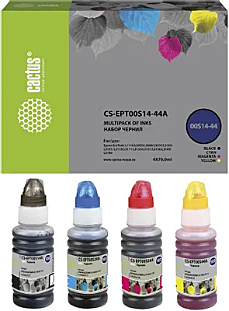 Набор чернил Cactus CS-EPT00S14-44A 103, для Epson, 70мл, многоцветный