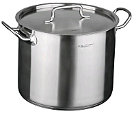 Котел 30,0л (d36см; h31см) [ОБЩЕПИТ-ШЕФ] ТРС. Капсульное дно Цельнотянутый