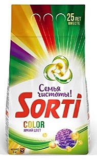 Порошок для машинной стирки Sorti 