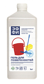 ЭФ Средство чистящее конц. универ. очиститель для кухни Эффективная формула ГЕЛЬ (эксперт 1000) 1 кг