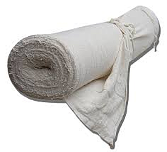 Полотно нетканое ХБ ширина 1,4м. Длина рулона 60 м. пл 160 г/м белое