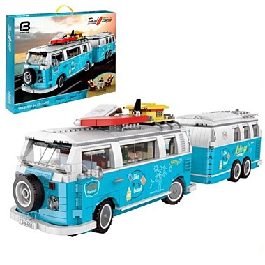 Игра развивающая Конструктор Минивен с фургон»