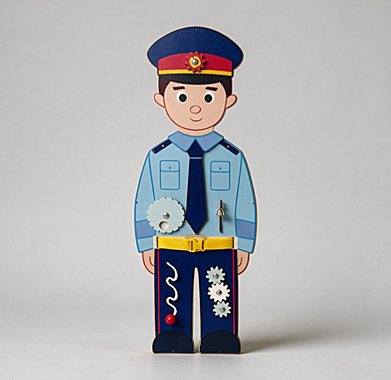 Бизиборд «Полицейский 02»