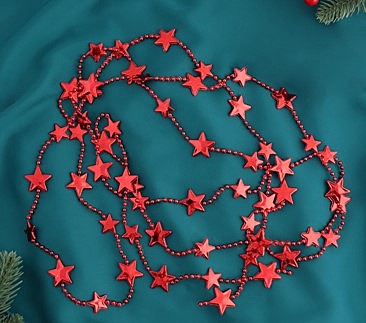 Бусы на ёлку «Звезда»