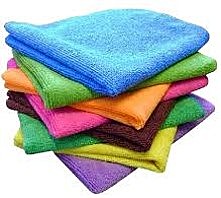 Салфетки для уборки , набор 3шт.разного цвета , микрофибра, 30*30см