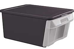 Ящик хозяйственный 390*290*180мм 16,7л [COMBO BOX] с откидной крышкой