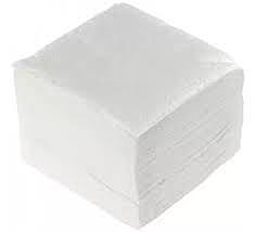 Салфетки бумажные Эконом белые 100шт 1/40