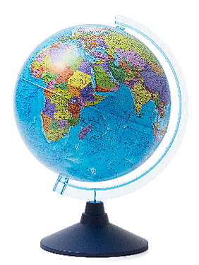 Глобус земли D-25 политический серия Классик Евро/Новые границы Настольный, школьный, политический г