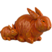 Декор Морковные зайцы, 24х30 см