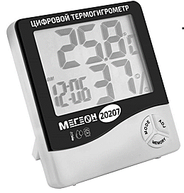 Термогигрометр настольный 20207 МЕГЕОН