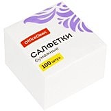 Салфетки бумажные OfficeClean,1слой., 23*23 см, 100шт