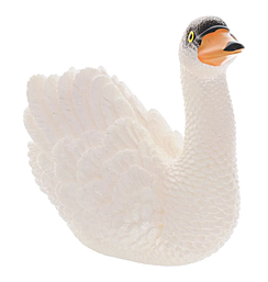 Резиновая игрушка. Лебедь                                                         Материал  ПВХ  Высота игрушки, см 18