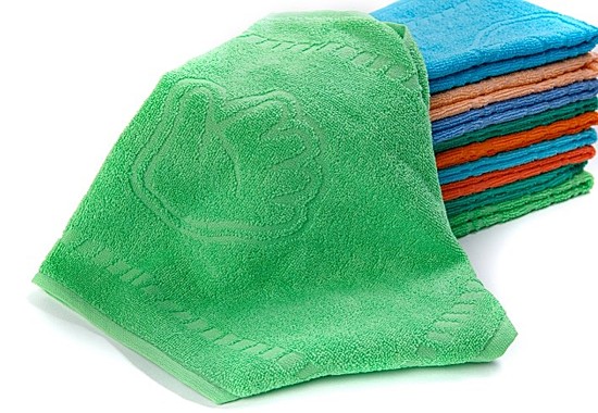 Полотенце махровое, г/к, 34х60, 400 гр/м2.