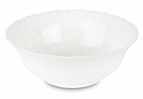 Тарелка Салатник 16,0см [БЕЛЬЕ] 550мл стеклокер