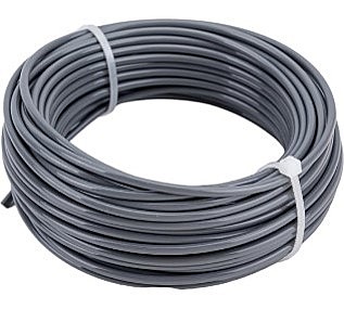 Леска армированная алюминием (15 м; 2.4 мм; круг) для садовых триммеров FIT.