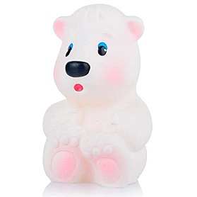 Резиновая игрушка. Медвежонок Умка                              Материал  ПВХ  Высота игрушки, см 9