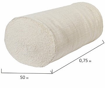 Полотно нитепрошивное (НЕТКОЛ) Узбекистан, рулон 0,75х50м, 160(+5)г/м2, в пакете LAIMA
