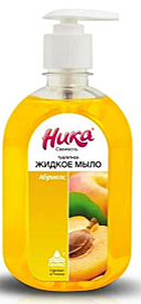 Мыло жидкое Ника АБРИКОС»   Флакон 0,5 л ПЭТ