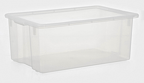Контейнер д/хранения 50,0л 679*417*259мм [PORTER] ПРОЗРАЧНЫЙ