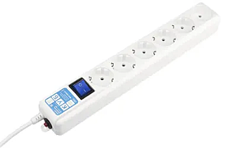 Сетевой фильтр PowerCube SPG(5+1)-16B-3М-WHITE, 3м, белый.