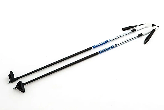 Лыжные палки 140 см STC BLUE BRADOS Sport Composite стекловолокно 100% BLUE синие