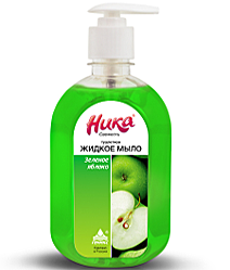 Мыло жидкое Ника ЯБЛОКО  Флакон 0,5 л ПЭТ