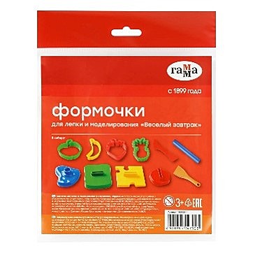 Набор для лепки JOVI, формочки 12шт., 