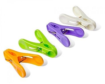 Прищепка бельевая по 20шт. [ЭЛЛИНА] пластик