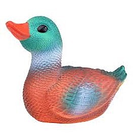 Резиновая игрушка. Селезень