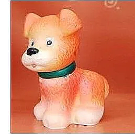 Резиновая игрушка. Щенок Шалун                                          Материал  ПВХ                                                                                   высота 11,5 см