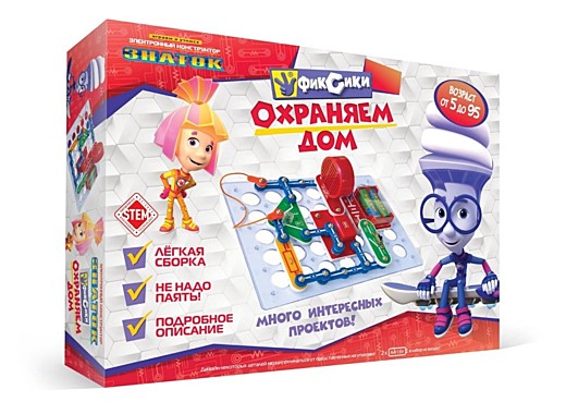 Игра развивающая Конструктор Электронный «Фиксики. Охраняем Дом»