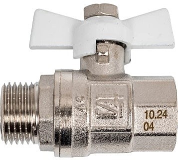 Кран шаровый Ду 15 бабочка Ш/Г STI