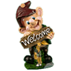Фигура Эльф с табличкой Welcome, 18х31 см