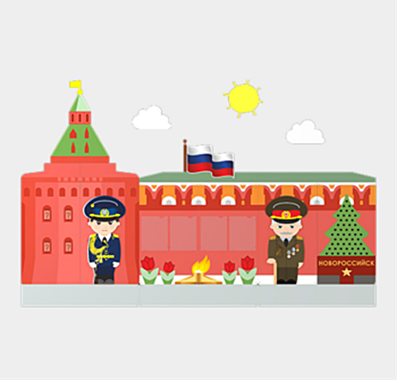 Развивающая панель для детского сада «История России: Современность» — патриотическое пособие