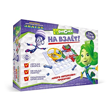 Игра развивающая Конструктор Электронный «Фиксики. На взлёт»