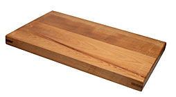Доска разделочная с деревянными стяжками и шкантами 480-500х300х40 мм бук