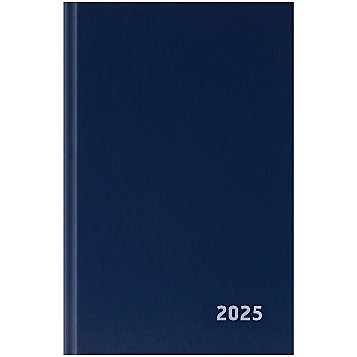 Ежедневник датированный 2025 А5, 168л,. бумвинил, BG, синий