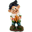 Фигура Гном с тарелками, 21х43 см