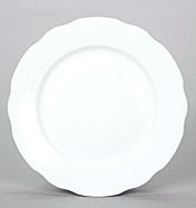 Тарелка десертная 18,0 см [БЕЛЬЕ] вырезной край