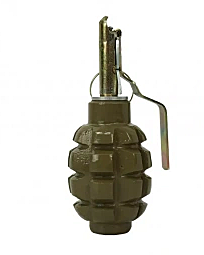 Макет массогабаритный (ММГ, муляж) ручной гранаты Ф-1 без имитационного запала