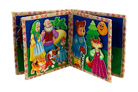 Развивающие книжки игрушки из фетра