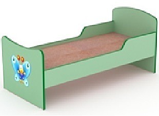 Кровать детская с бортиками с фотопечатью