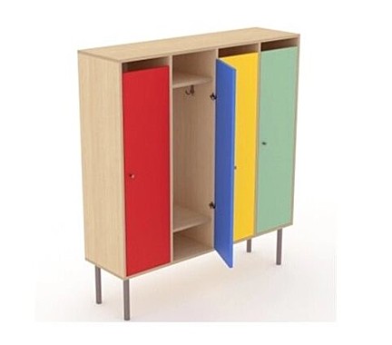 Шкаф на металлических ножках