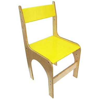Стул детский регулируемый фанера/краска
