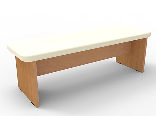 Скамейка мягкая высотой 25 см