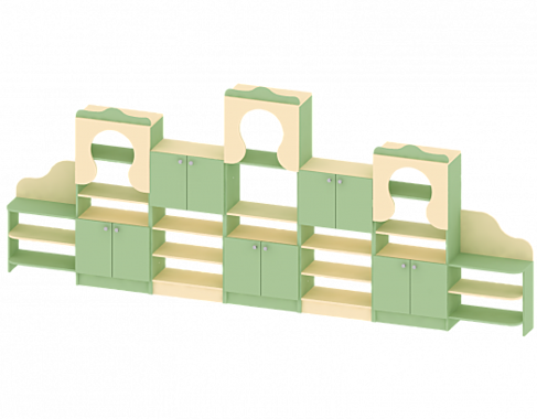 Стенка для игрушек 