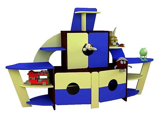 Стенка детская «Корабль 2»