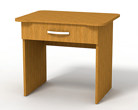 Парта одноместная с ящиком нерегулируемая